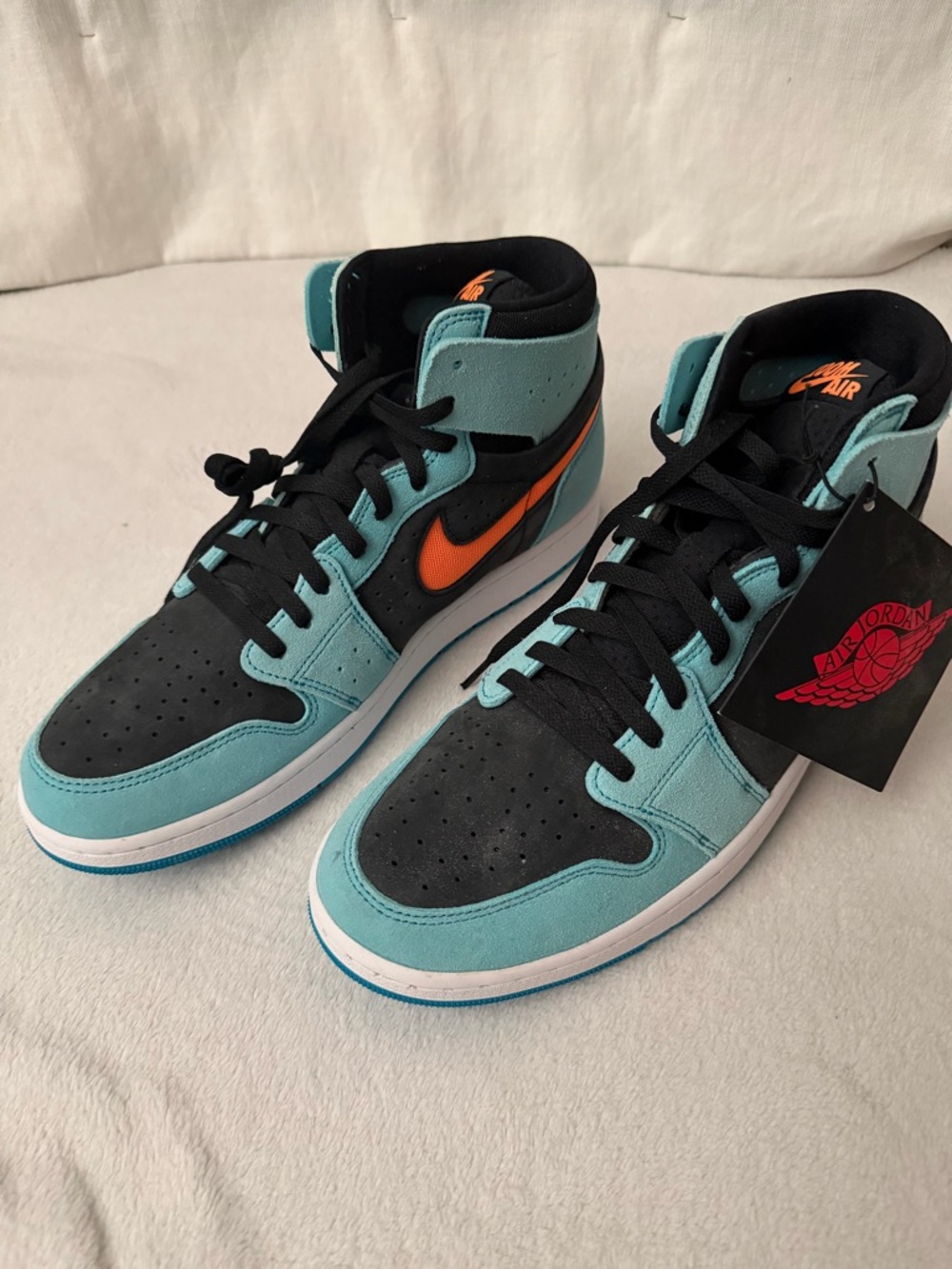 Jordan 1 Zoom CMFT 2 Bleached Aqua Bright Citrus